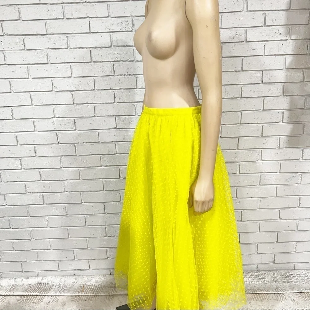 J.Crew‎ Collection limited-edition tulle midi skirt in polka dot - Picture 3 of 10